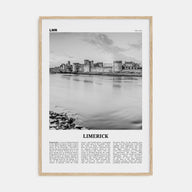 Limerick Travel B&W Poster