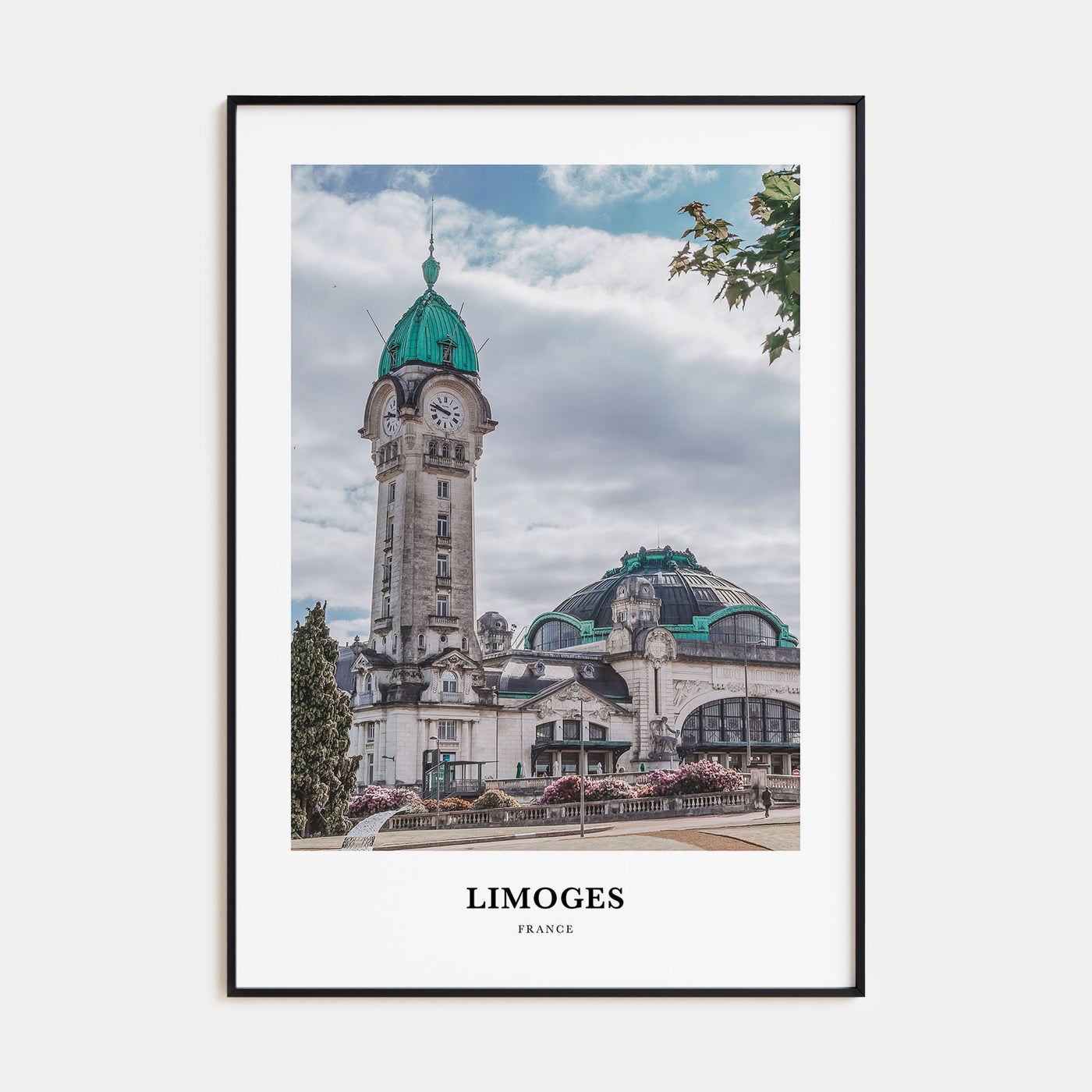 Limoges Portrait Color Poster