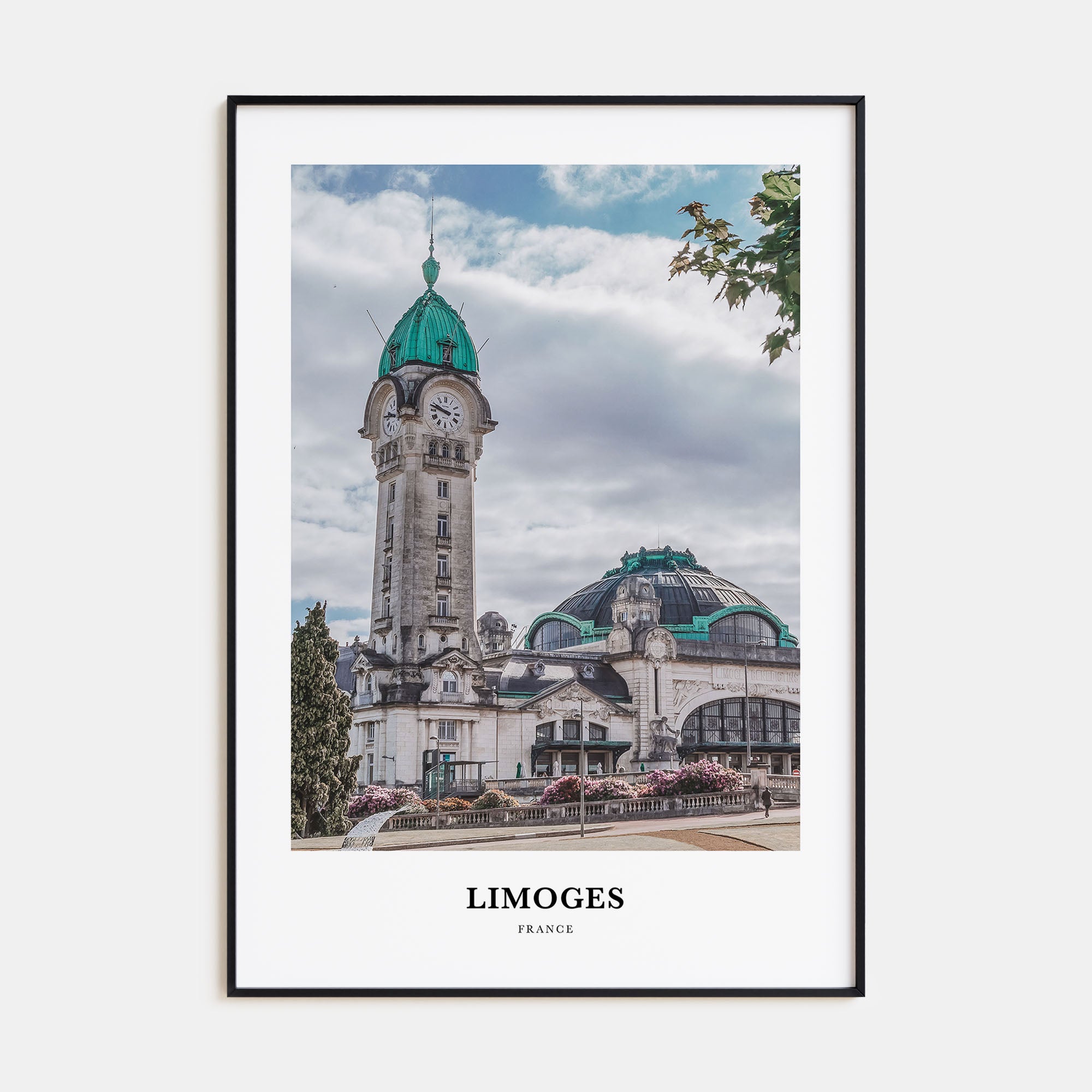 Limoges Portrait Color Poster