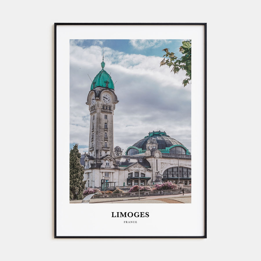Limoges Portrait Color Poster