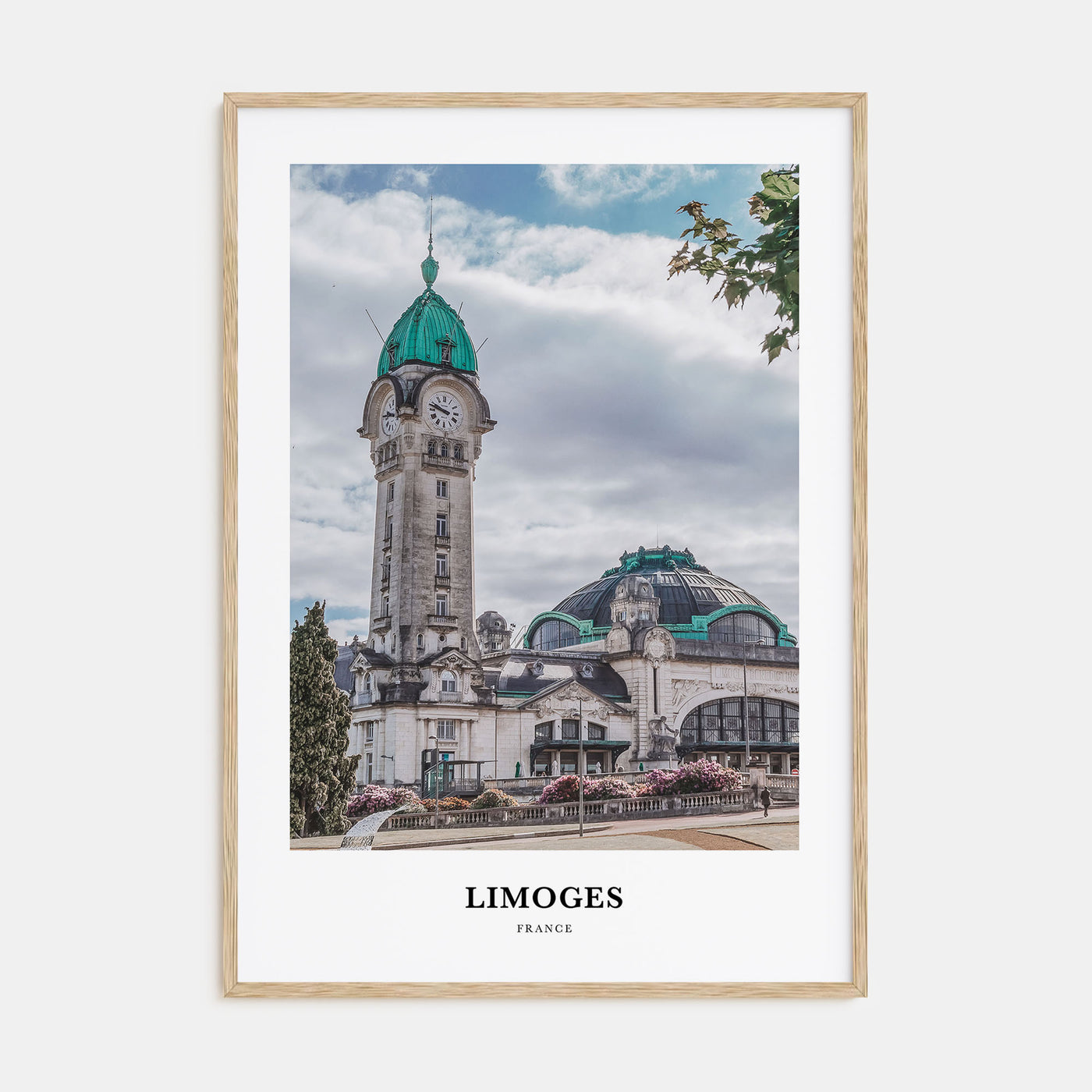 Limoges Portrait Color Poster