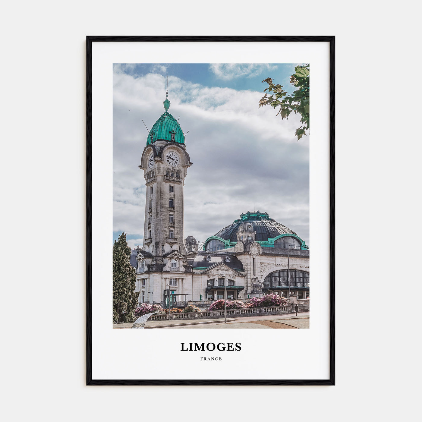 Limoges Portrait Color Poster