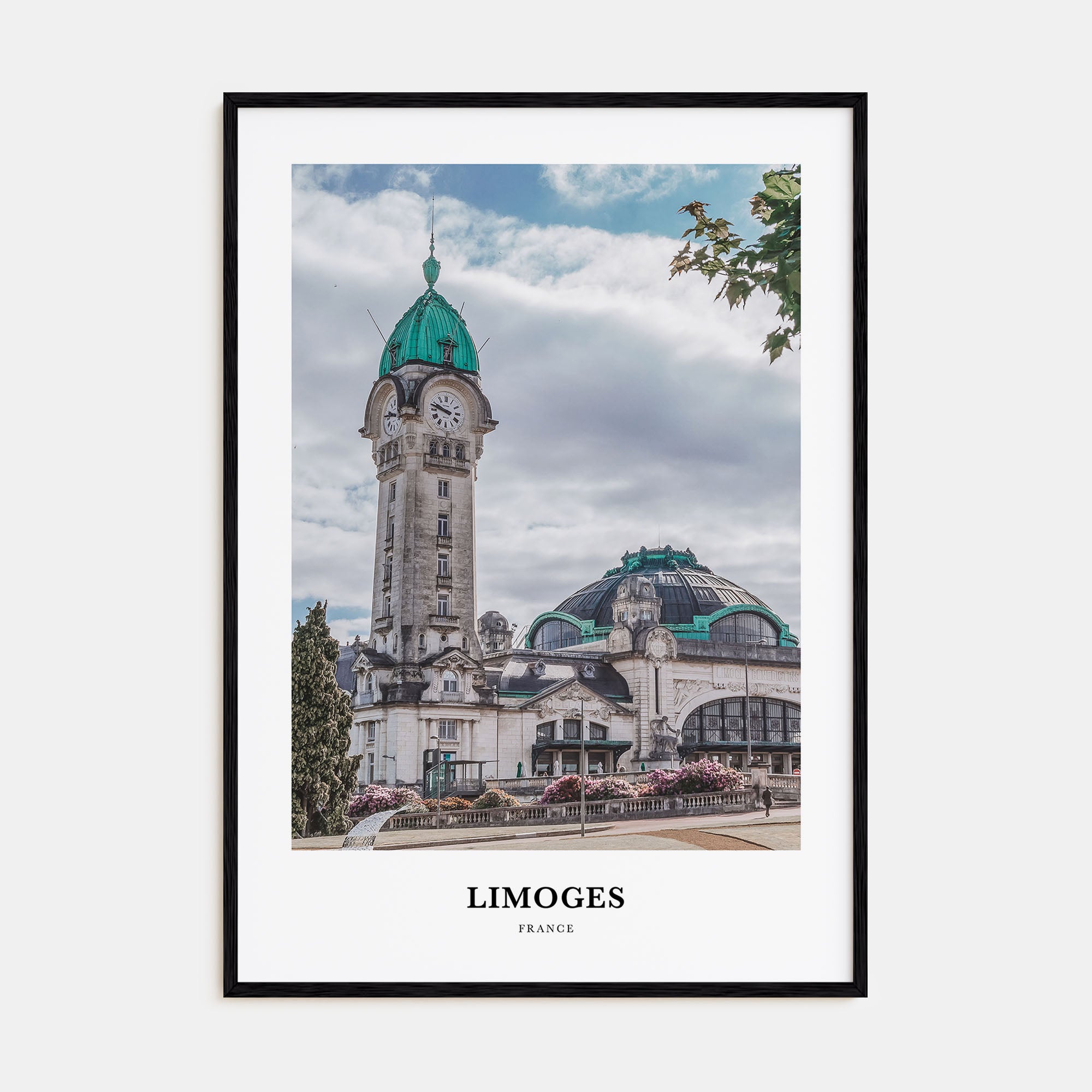 Limoges Portrait Color Poster