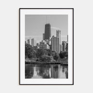 Lincoln Park Photo B&W Poster
