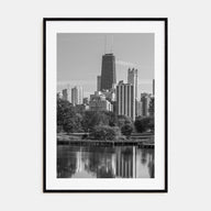 Lincoln Park Photo B&W Poster