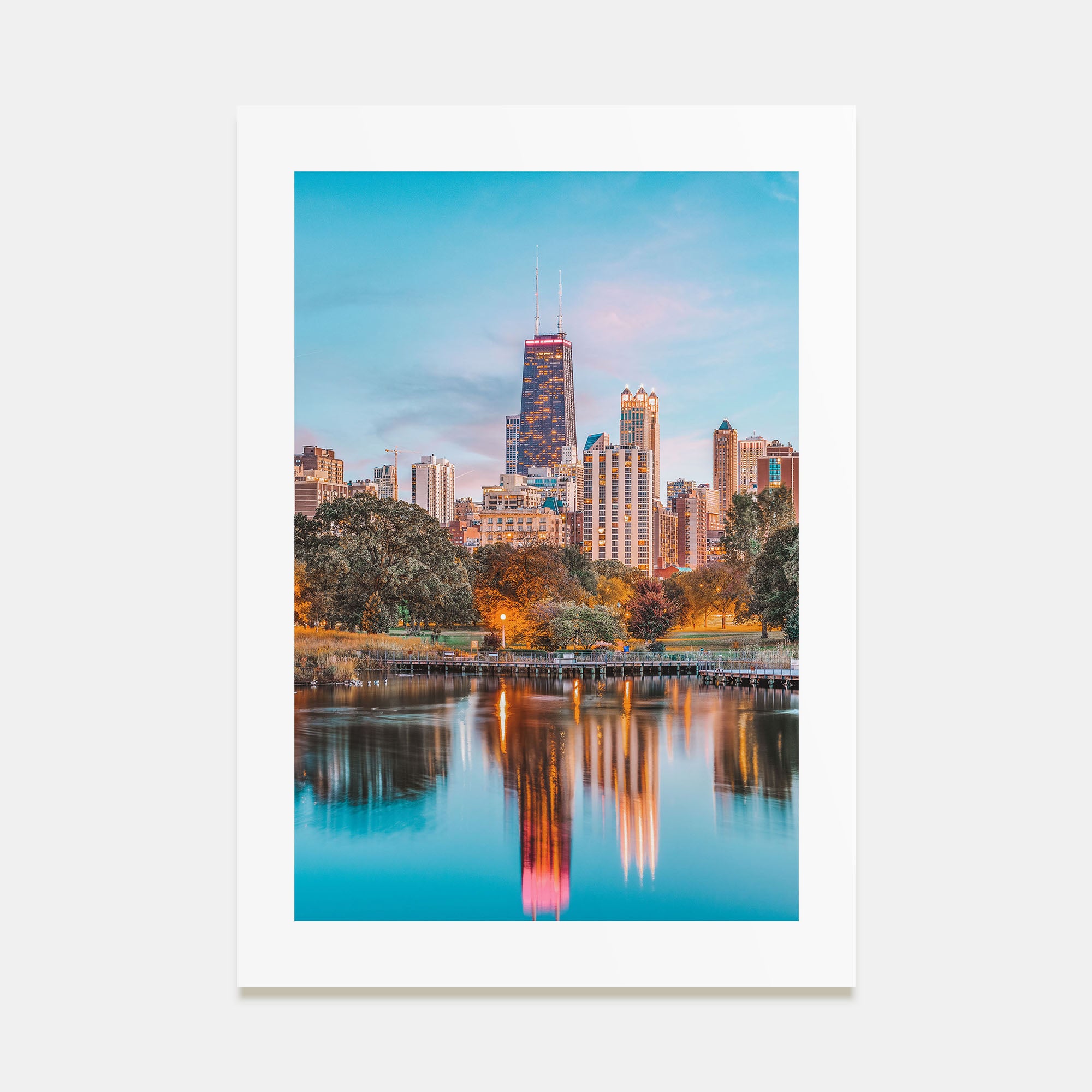 Lincoln Park Photo Color No 1 Poster