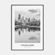 Lincoln Park Portrait B&W No 1 Poster