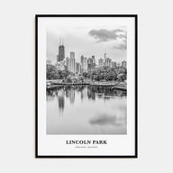Lincoln Park Portrait B&W No 1 Poster