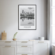 Lincoln Park Portrait B&W No 1 Poster
