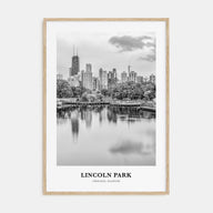 Lincoln Park Portrait B&W No 1 Poster