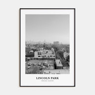 Lincoln Park Portrait B&W No 2 Poster