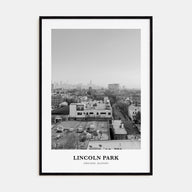 Lincoln Park Portrait B&W No 2 Poster