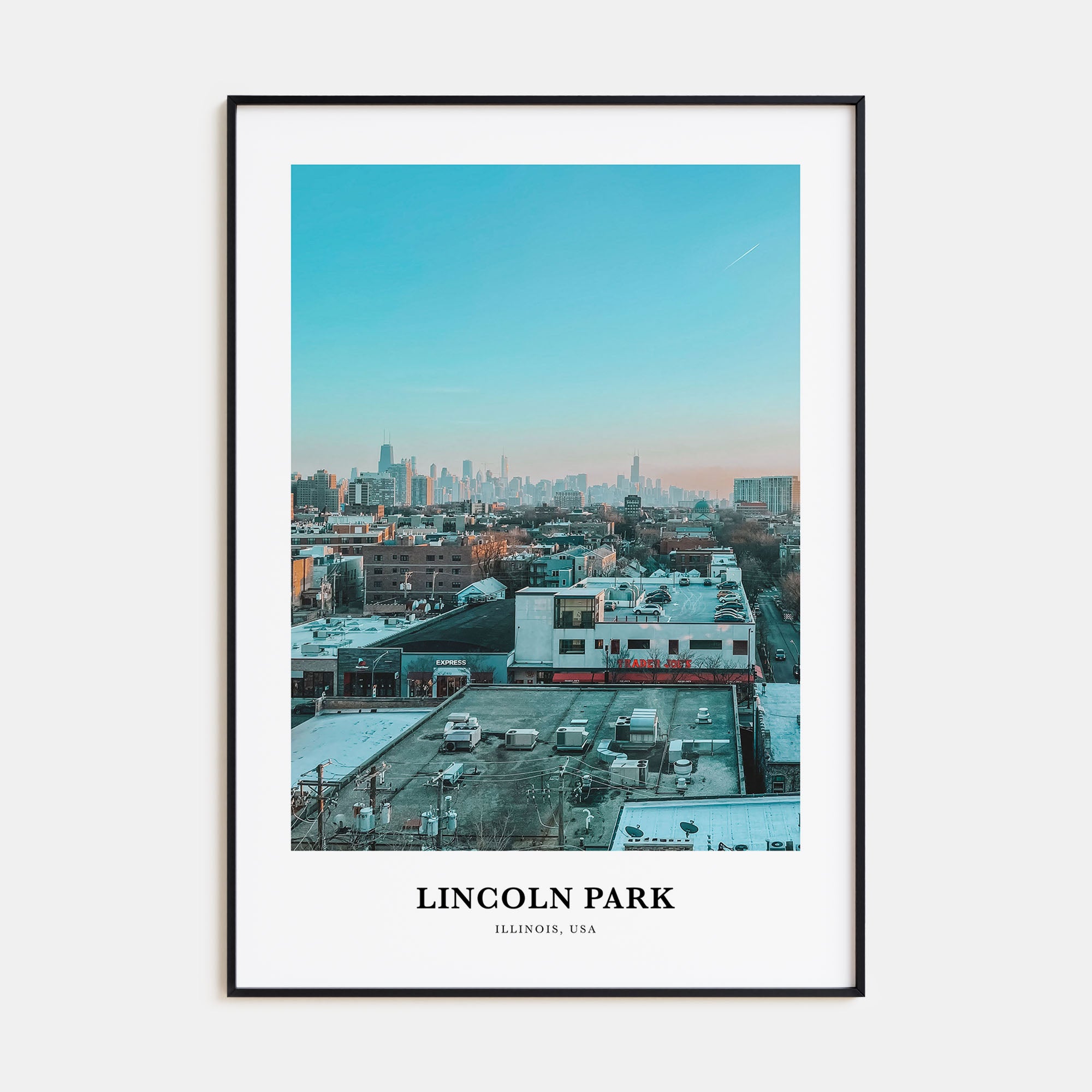 Lincoln Park Portrait Color Poster