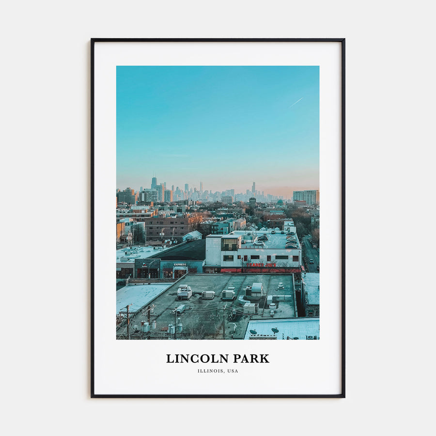 Lincoln Park Portrait Color Poster