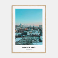 Lincoln Park Portrait Color Poster