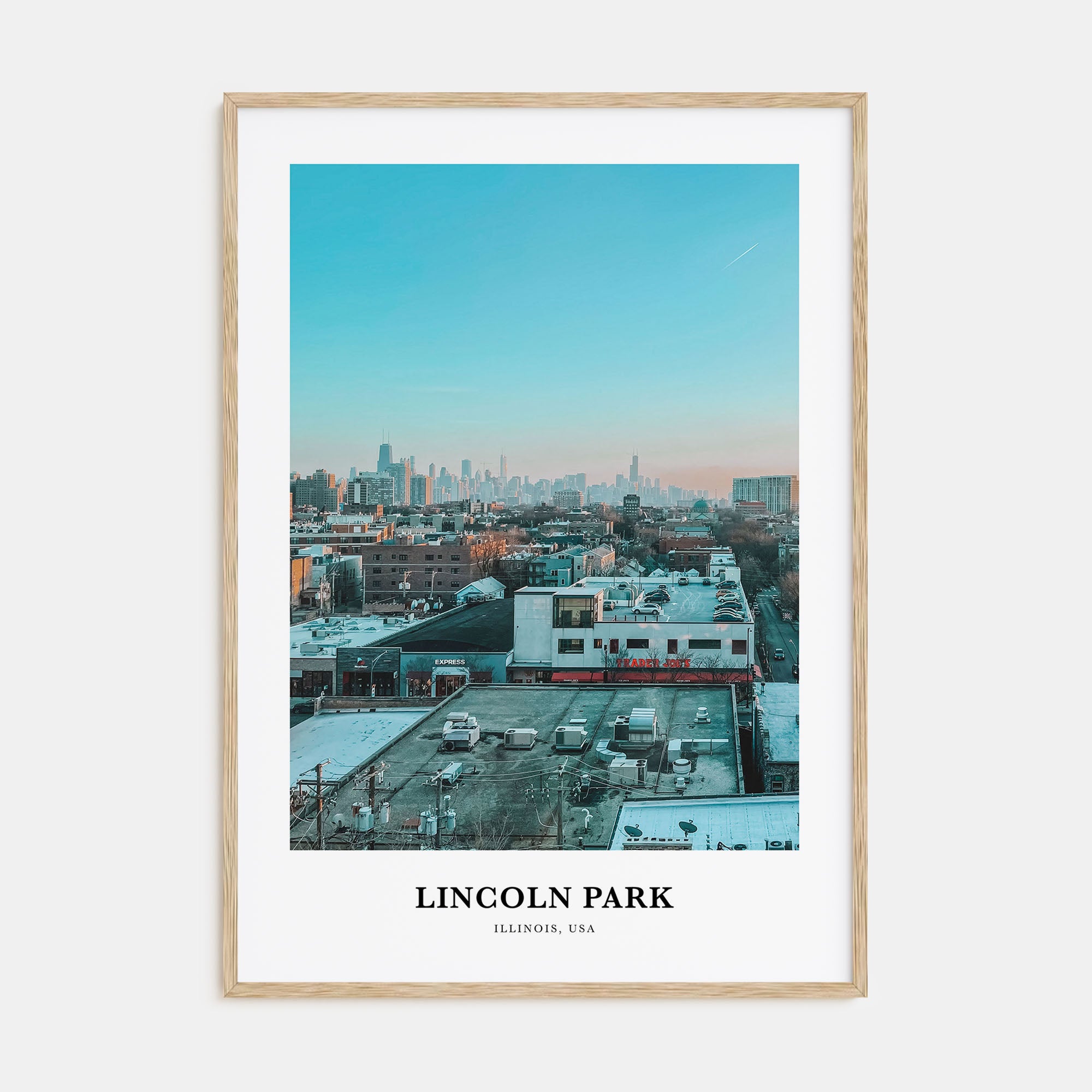 Lincoln Park Portrait Color Poster