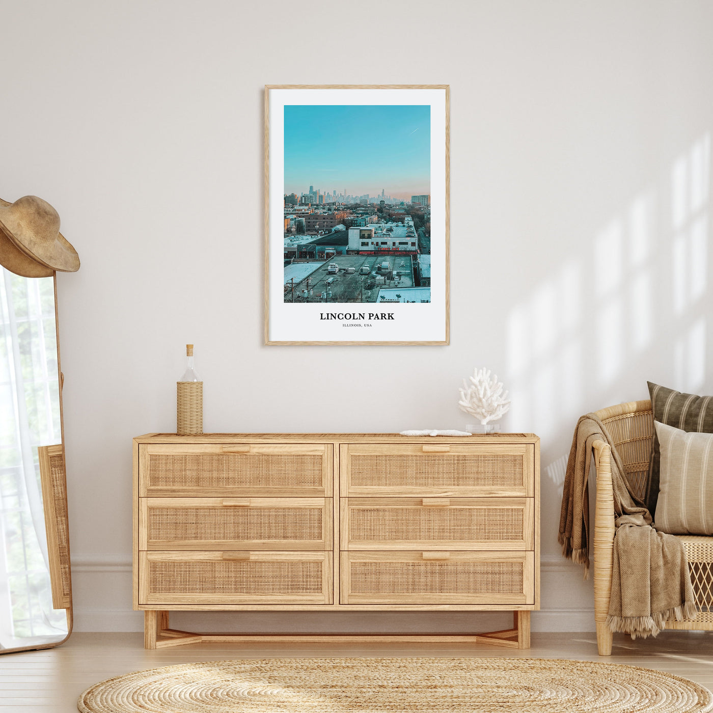 Lincoln Park Portrait Color Poster