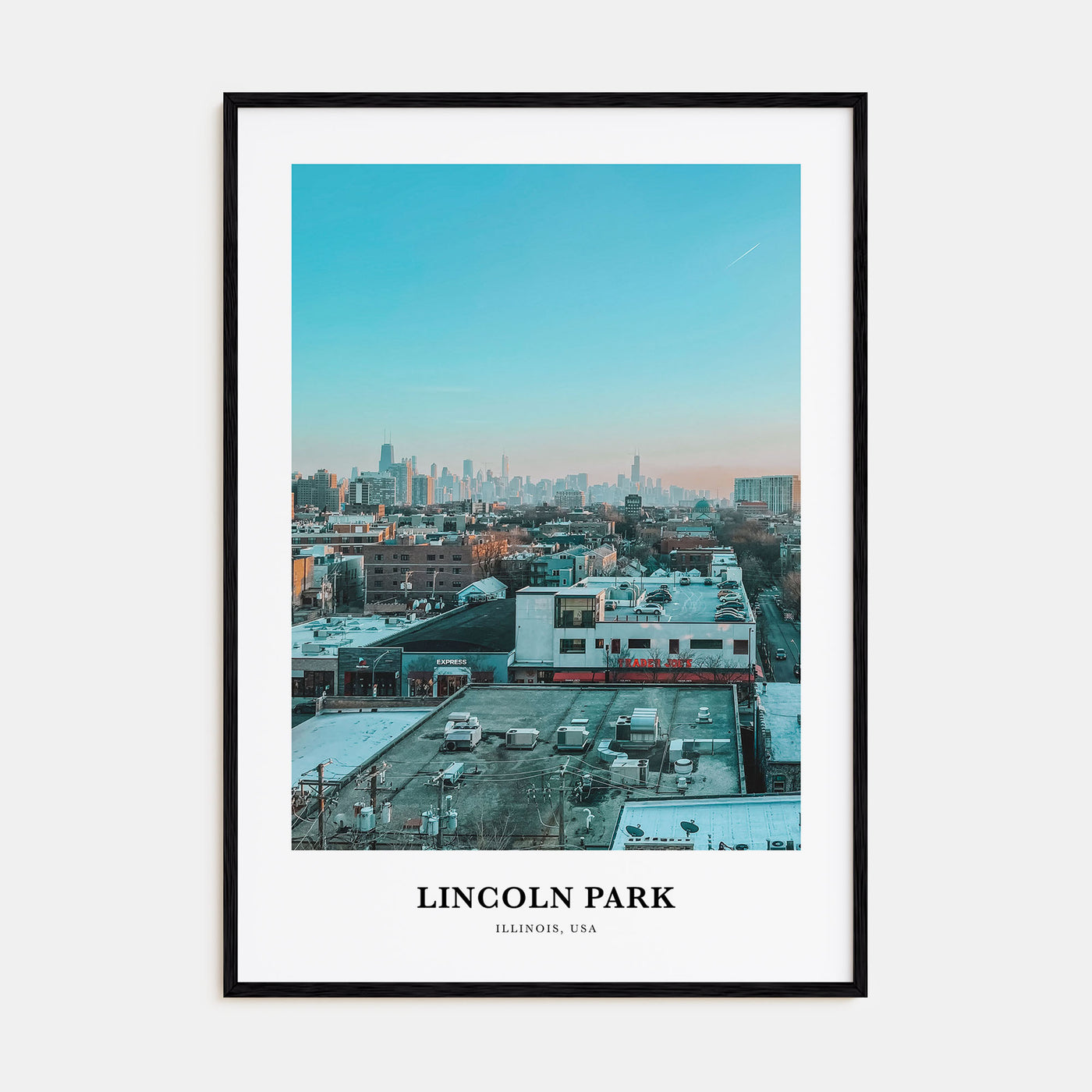 Lincoln Park Portrait Color Poster