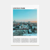 Lincoln Park Travel Color Poster