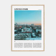 Lincoln Park Travel Color Poster