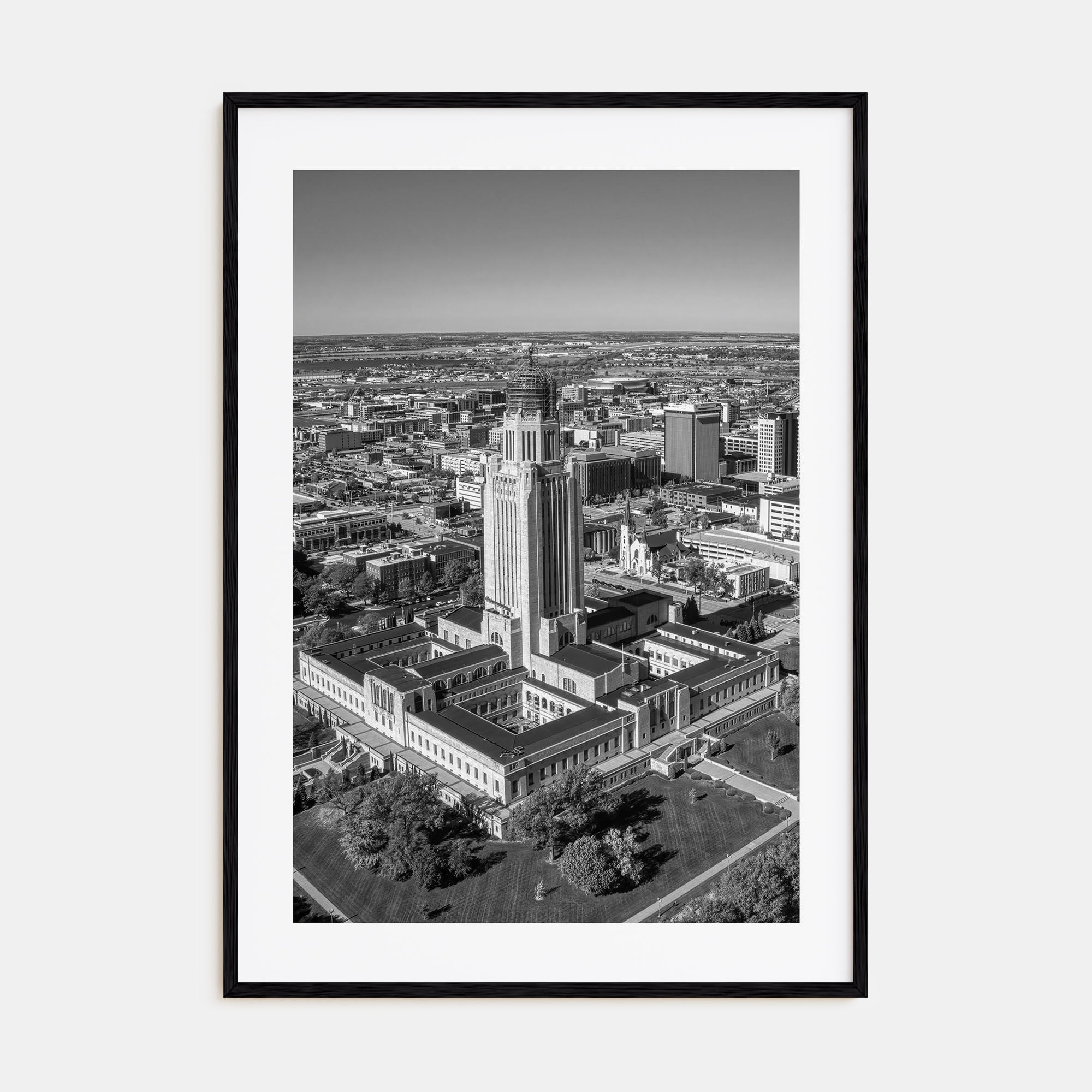 Lincoln Photo B&W Poster