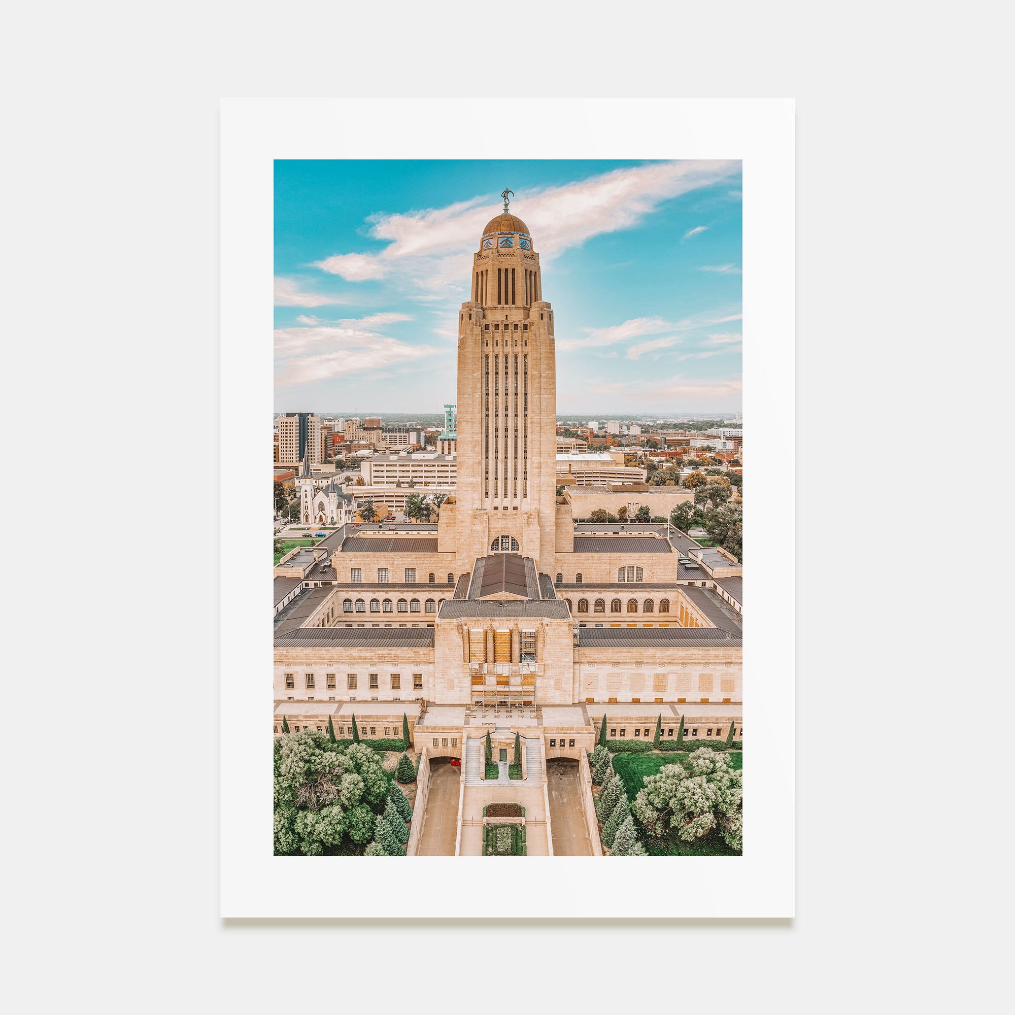 Lincoln Photo Color Poster