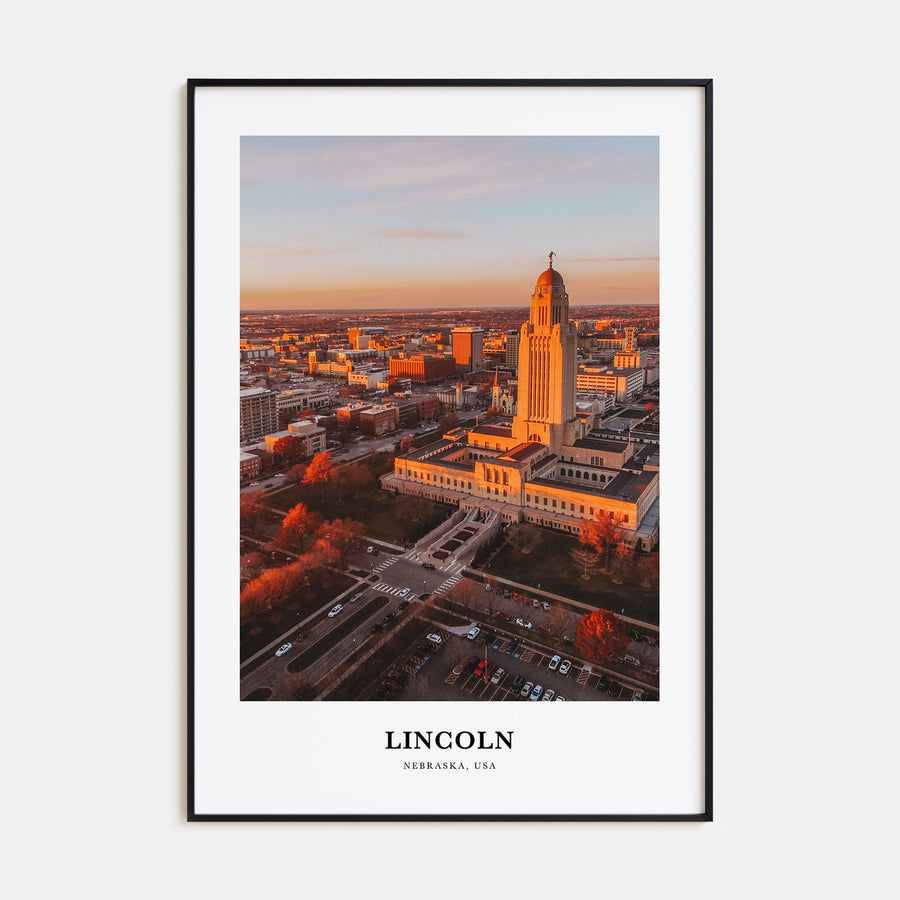 Lincoln Portrait Color Poster