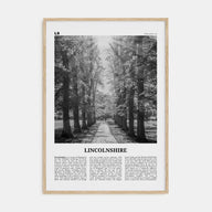 Lincolnshire Travel B&W Poster