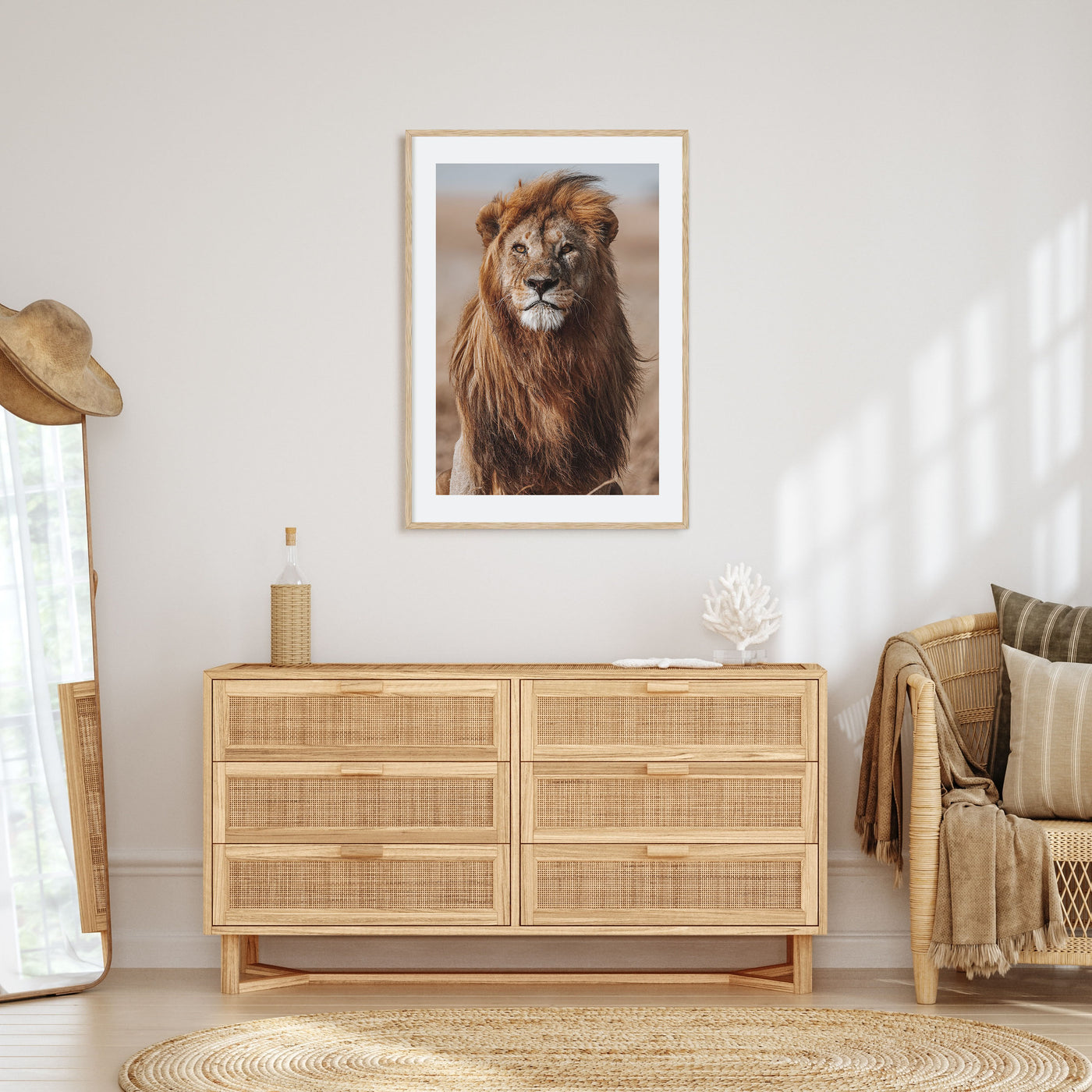 Lion Photo Color No 1 Poster