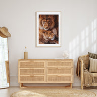 Lion Photo Color No 3 Poster