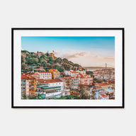 Lisbon Landscape Color Poster