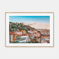 Lisbon Landscape Color Poster