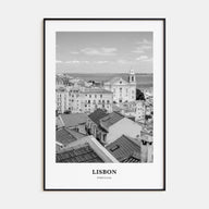 Lisbon Portrait B&W No 2 Poster