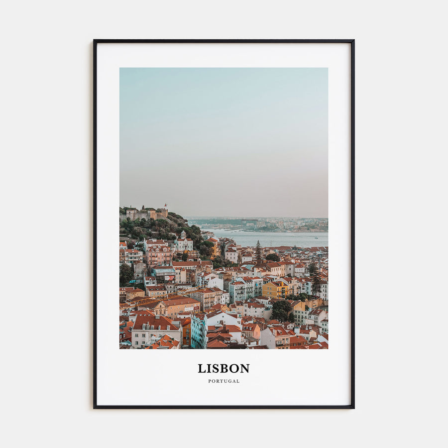 Lisbon Portrait Color Poster