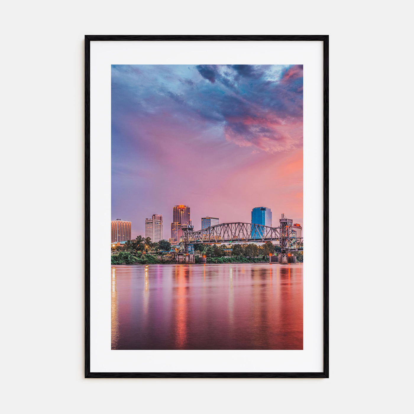 Little Rock Photo Color Poster