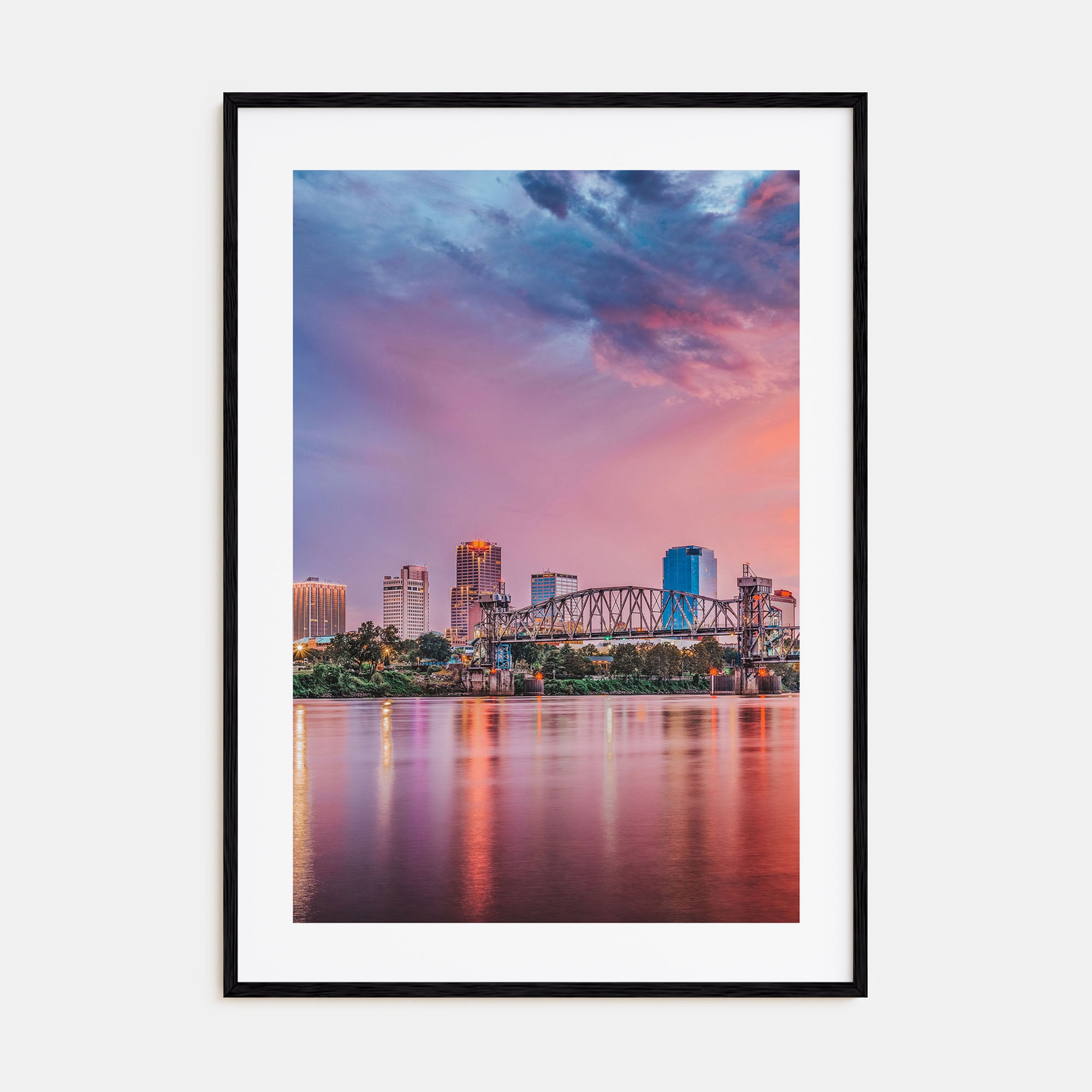 Little Rock Photo Color Poster