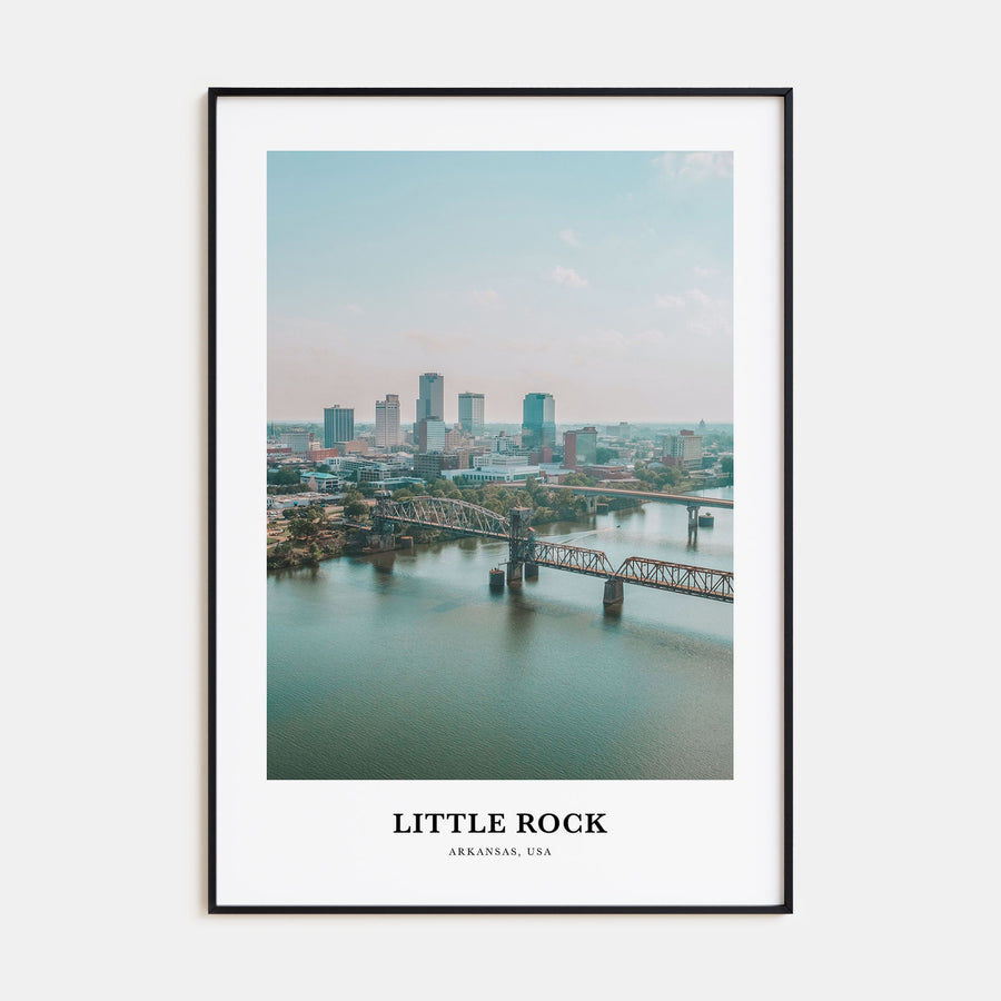 Little Rock Portrait Color Poster