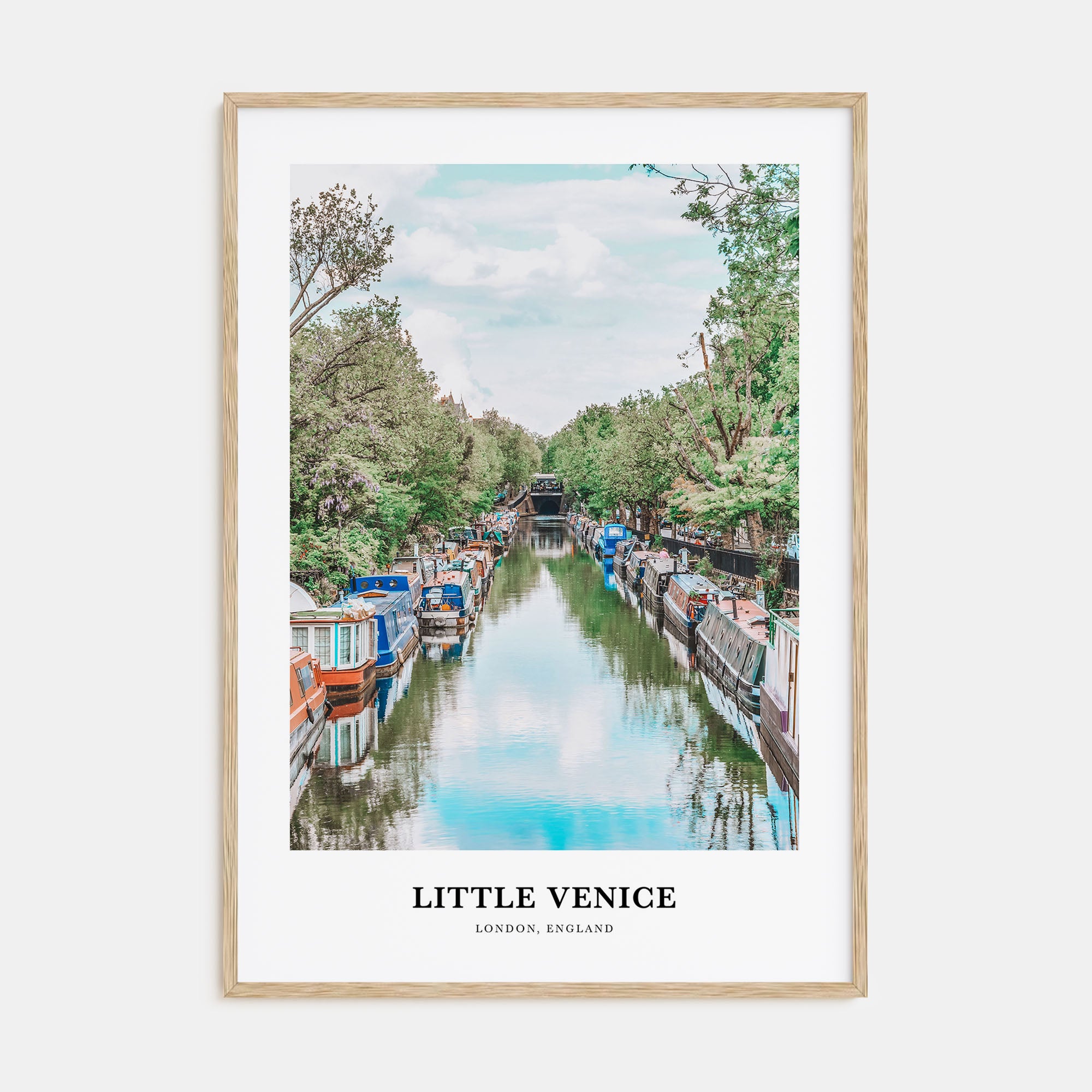Little Venice, London Portrait Color Poster