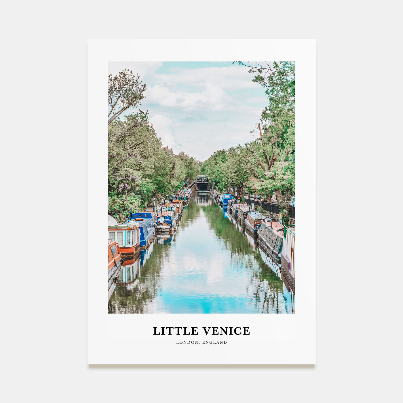 Little Venice, London Portrait Color Poster