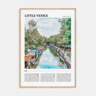 Little Venice, London Travel Color Poster