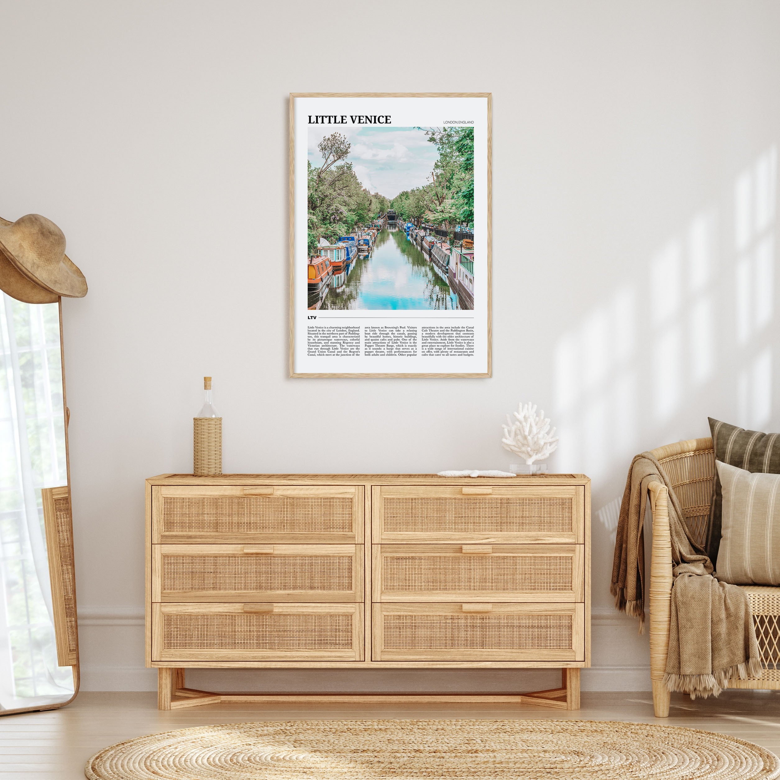 Little Venice, London Travel Color Poster