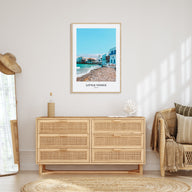 Little Venice, Mykonos Portrait Color Poster