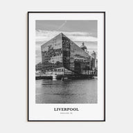 Liverpool Portrait B&W Poster
