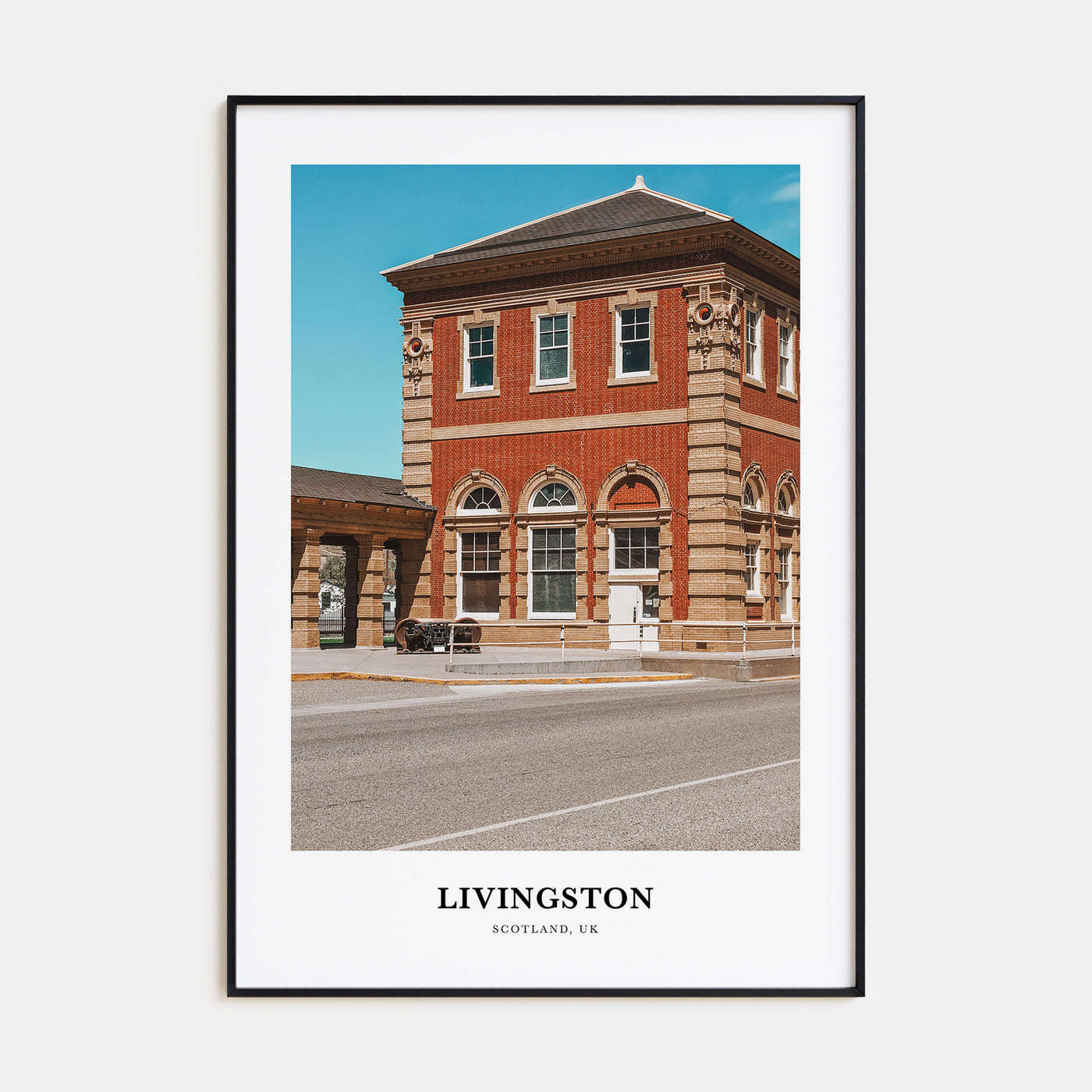 Livingston Portrait Color Poster