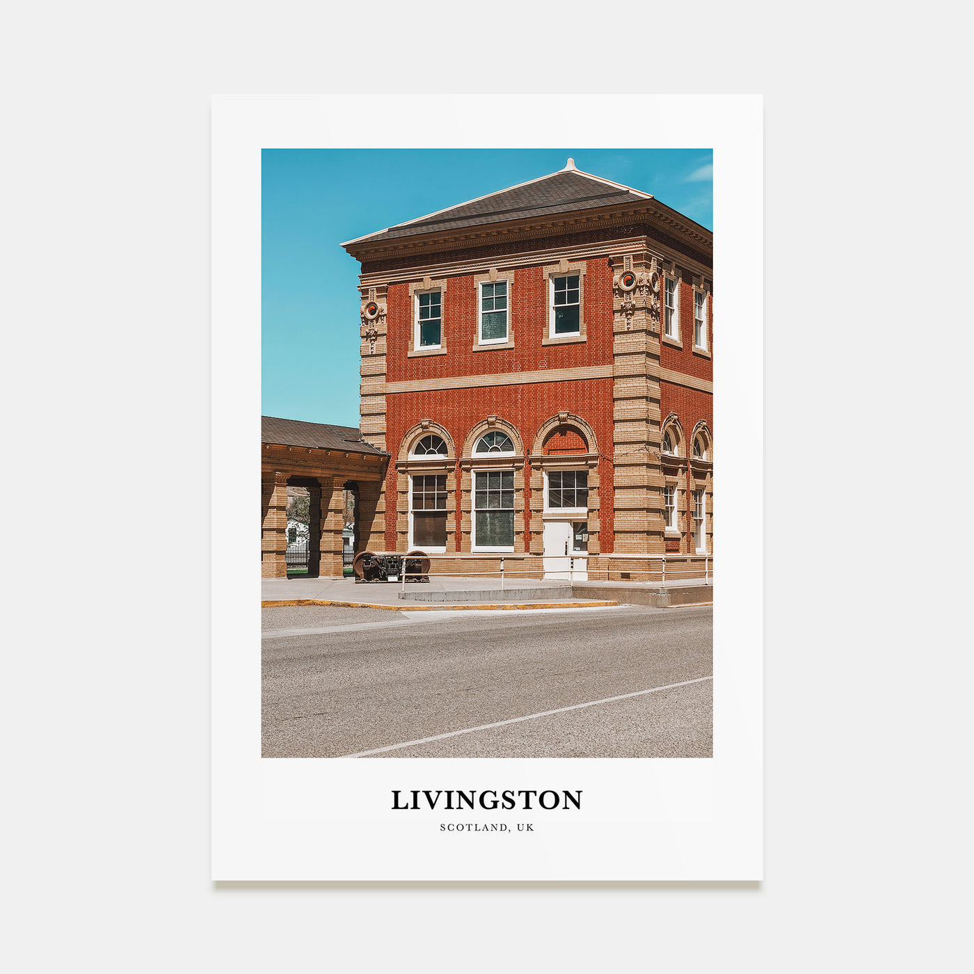 Livingston Portrait Color Poster