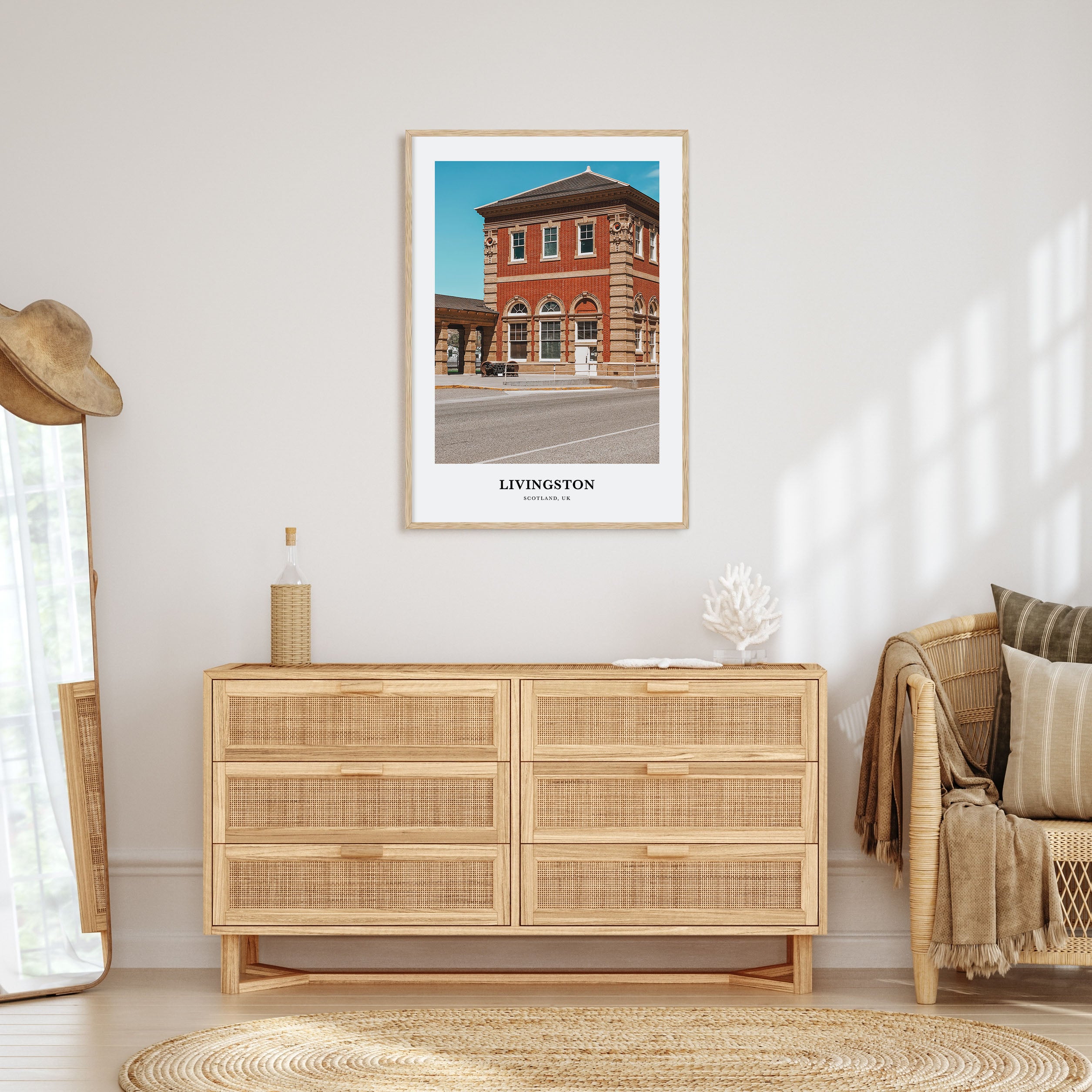 Livingston Portrait Color Poster