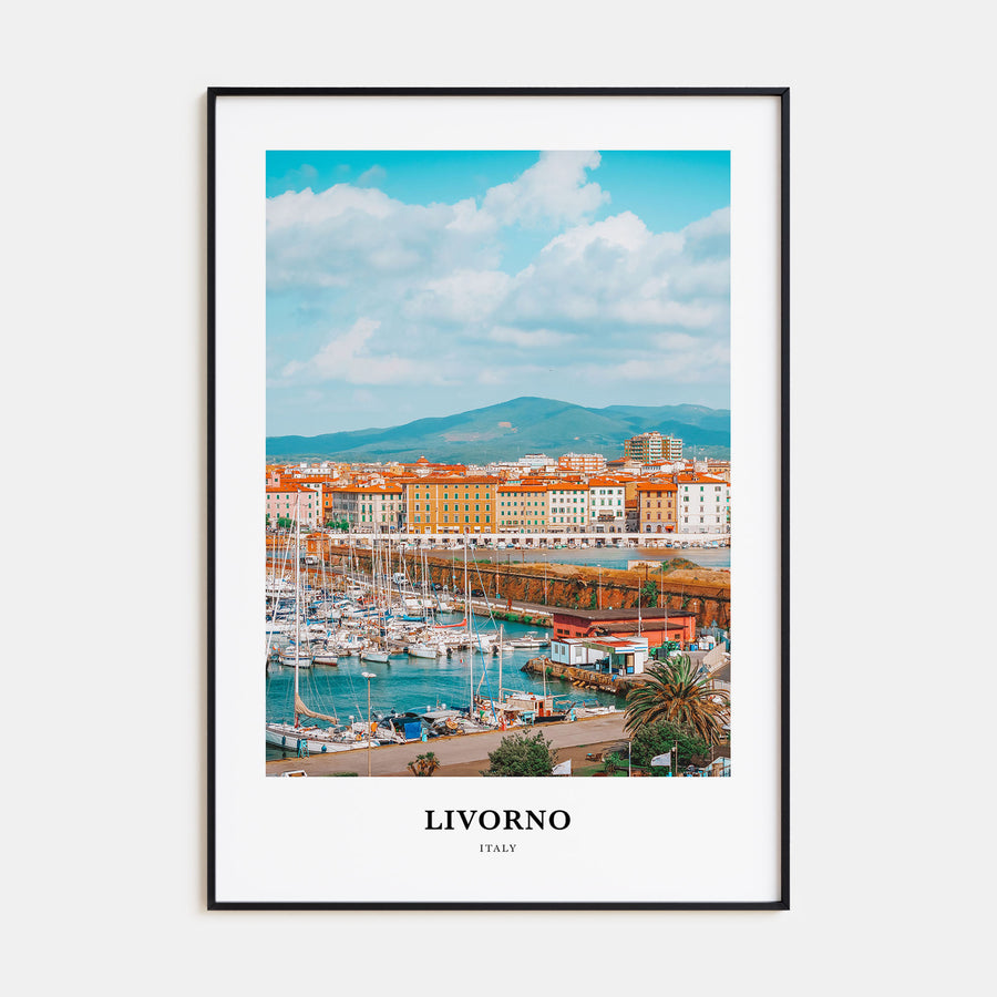 Livorno Portrait Color Poster