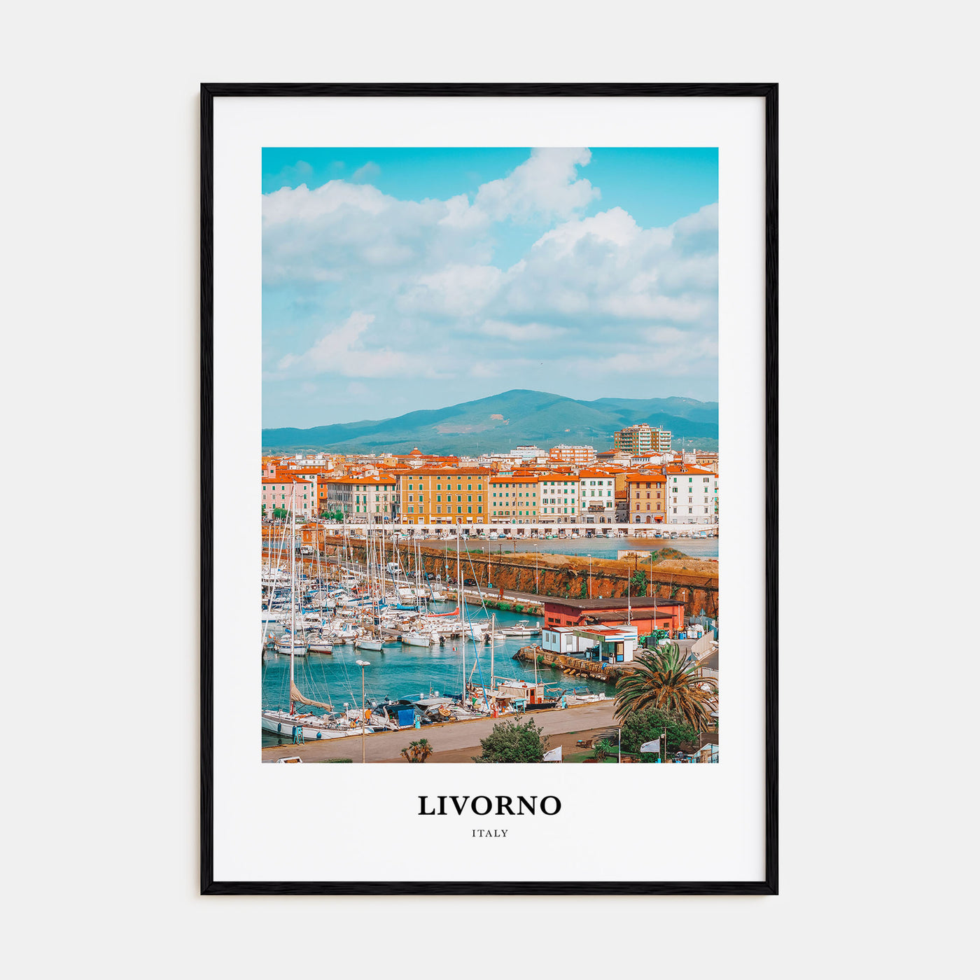 Livorno Portrait Color Poster
