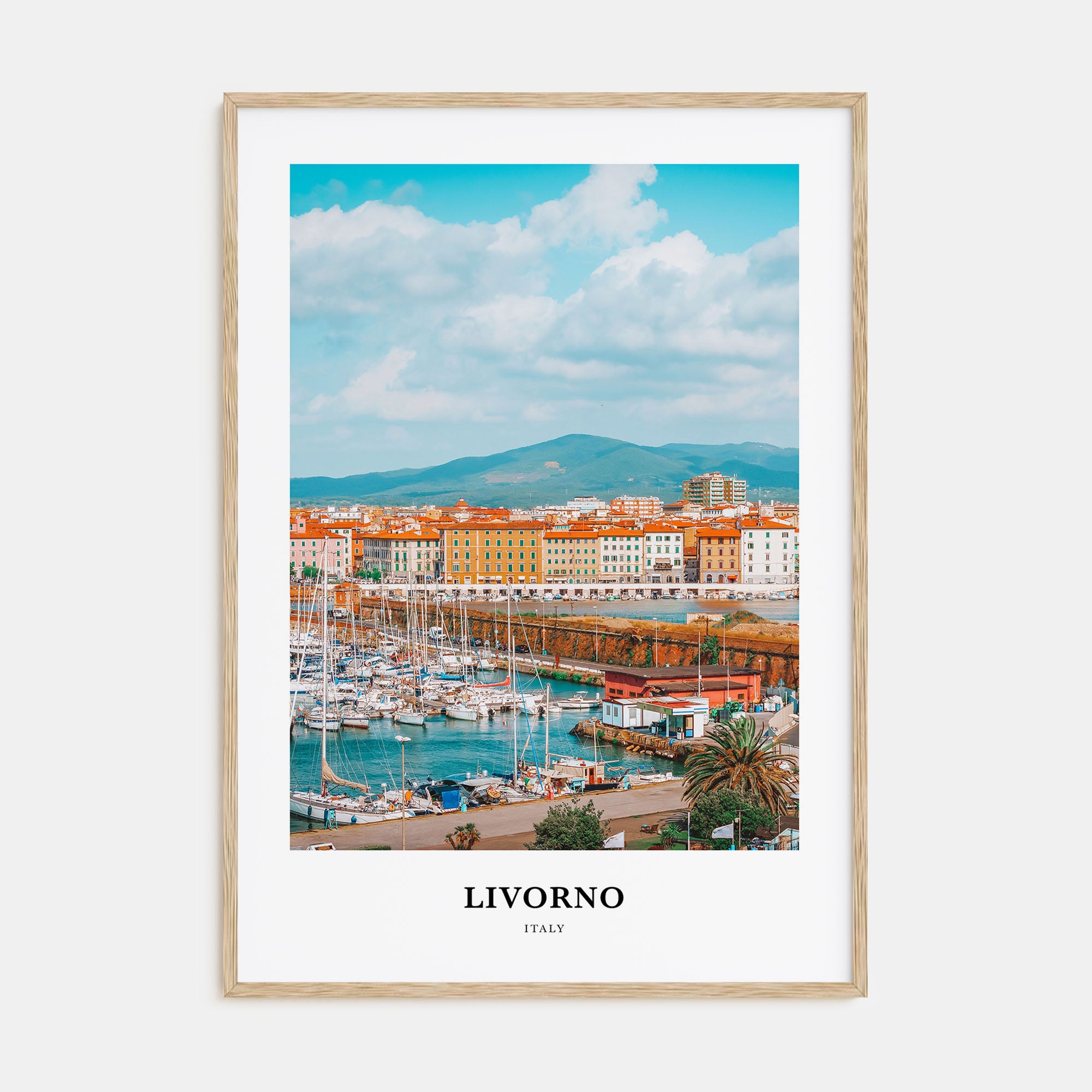 Livorno Portrait Color Poster