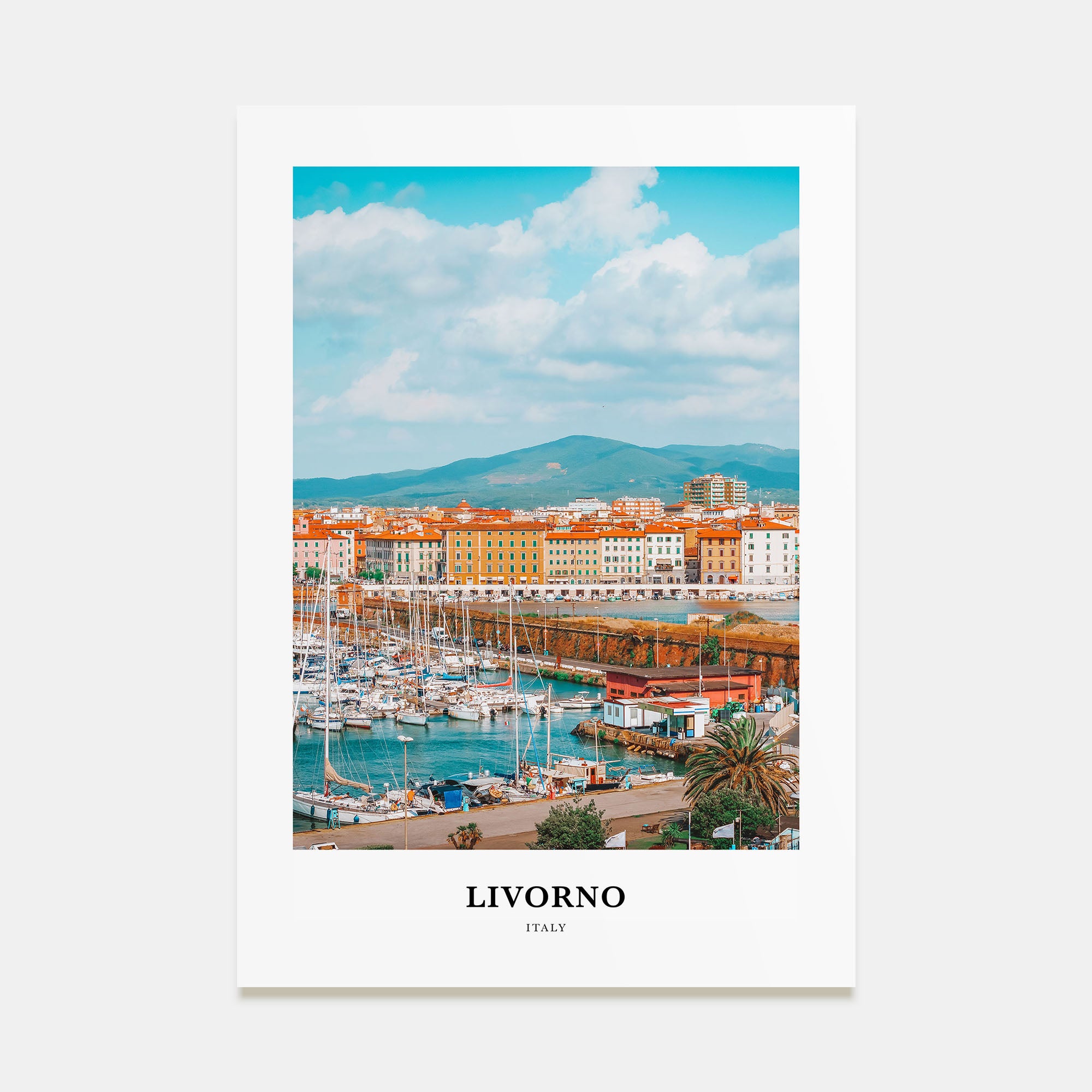 Livorno Portrait Color Poster